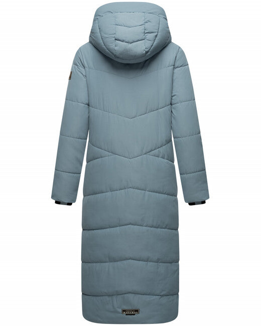Navahoo HINGUCKER Women's Winter Jacket with Hood, Powder Blue