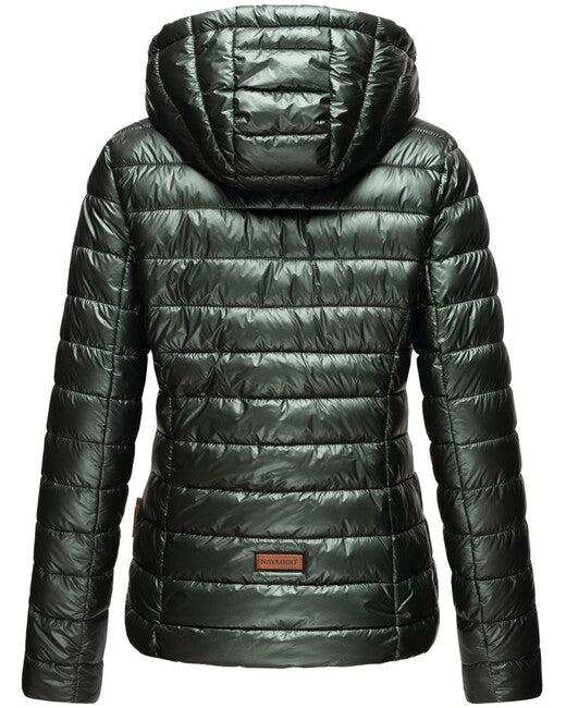 Navahoo Aurelianaa women's winter hooded jacket, olive