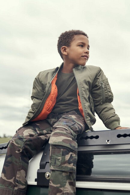 Brandit Kids Bomber MA1, Olive