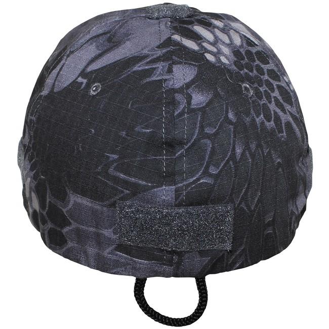 MFH Operations Cap with Velcro Panels, Snake Black