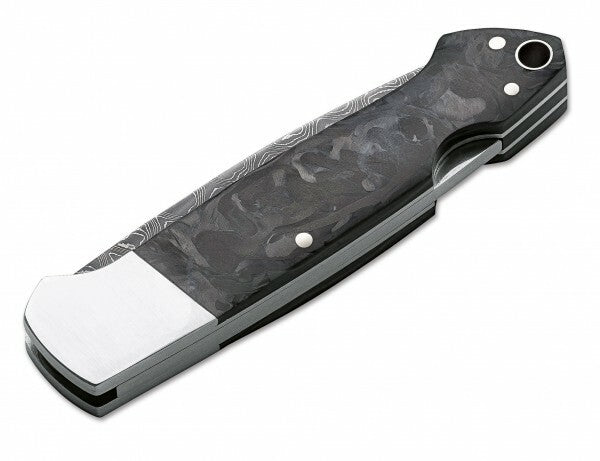 Böker Manufaktur Solingen Damast Annual 2017 Pocket Knife 6.35 cm, Damascus