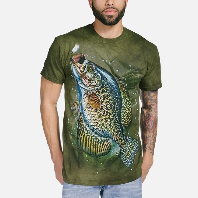 The Mountain tričko 3D ryba, unisex