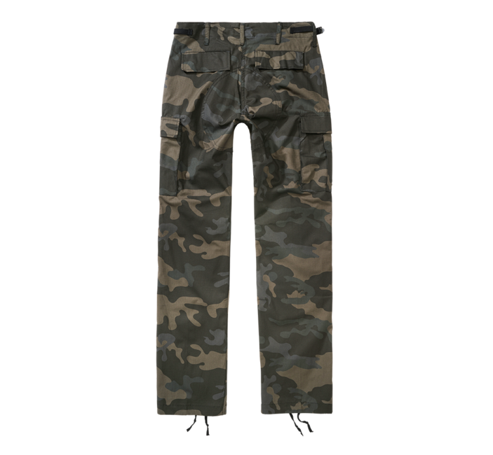 Brandit Women's BDU Ripstop Pants, Dark Camo