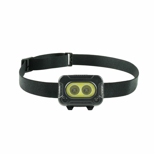 Technical Headlamp with Rubber Coating LED CREE XPG-2+LED COB USB-C Red Light Strobe