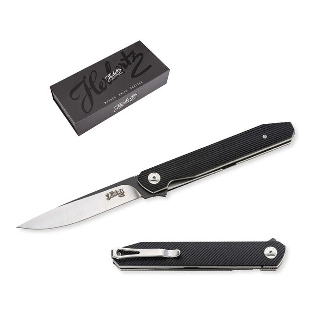 Herbertz Selektion Single-Hand Pocket Knife 10.5cm, Black G10