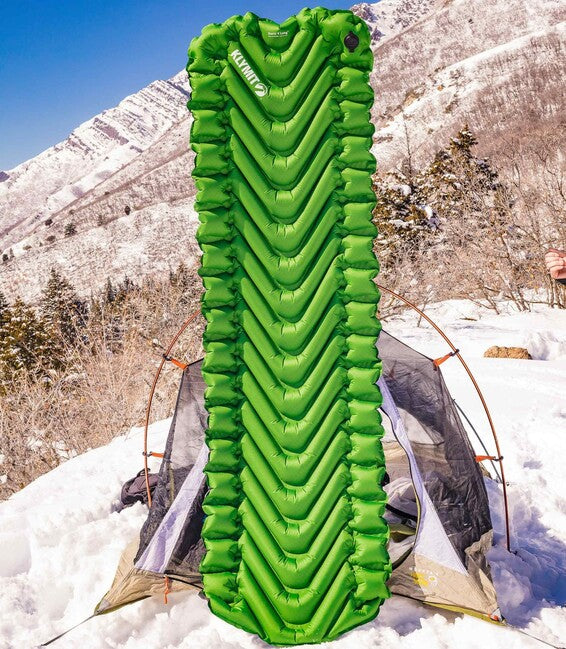 Klymit Static V Long Sleeping Pad, Green