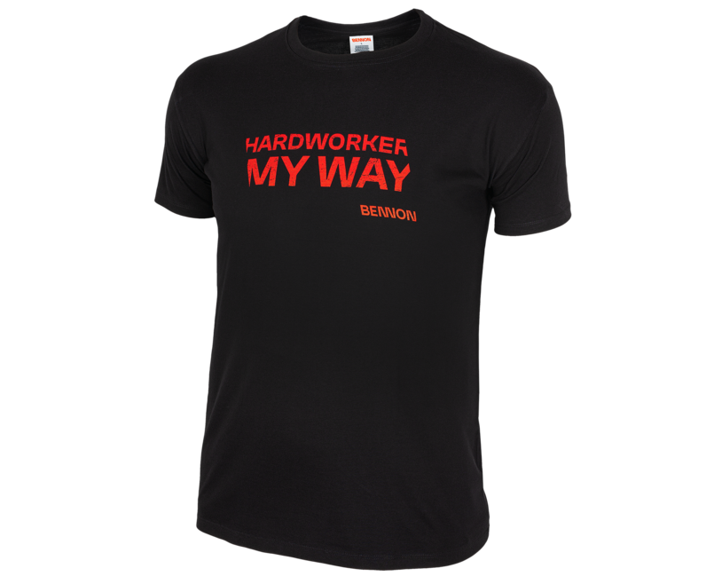 BENNON Hardworker T-Shirt, Black
