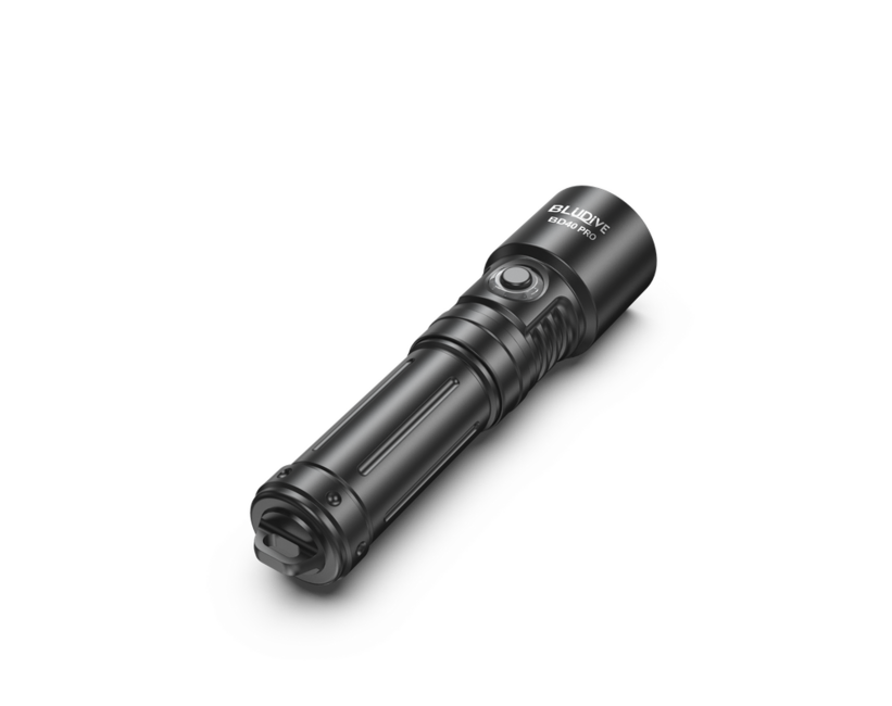 Bludive BD40 PRO Diving Flashlight, Black
