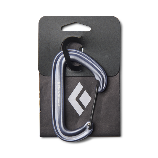 Black Diamond Litewire Carabiner, Grey
