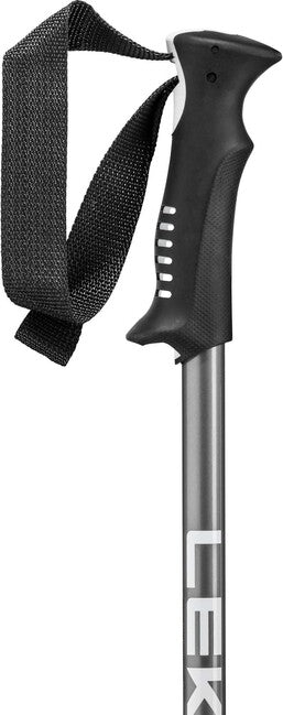 LEKI Primacy Ski Poles, Black/Light Anthracite/White