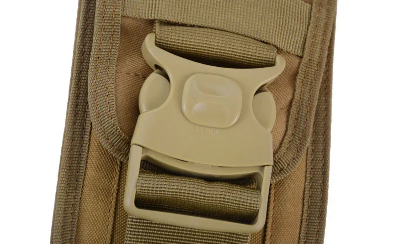 DRAGOWA TACTICAL Zulu Smartphone Pouch, Khaki