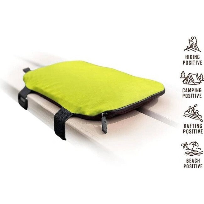 Mosh Kamper Outdoor Seat Pad, Lime/Black