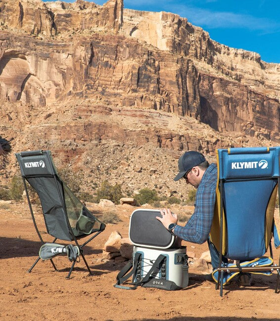 Klymit Ridgeline Camping Chair, Blue