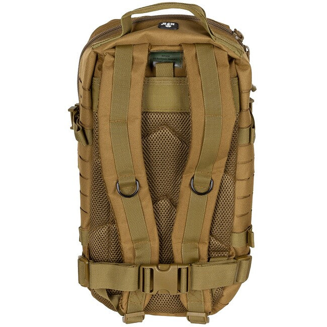 MFH Assault I Laser Backpack, Coyote Tan