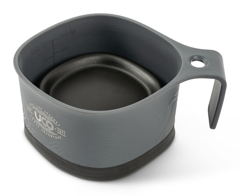 UCO Collapsible Cup, Grey-Black