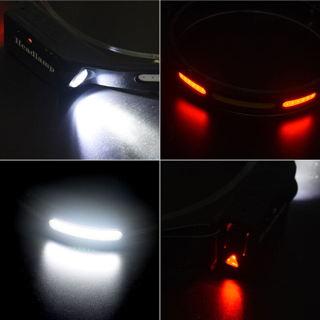 Speras B47S-1 Rechargeable Headlamp, Black