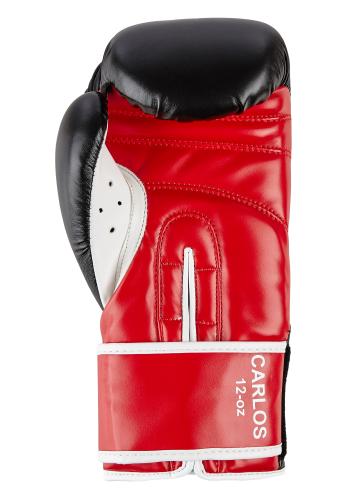 BENLEE Carlos Boxing Gloves, Black Red