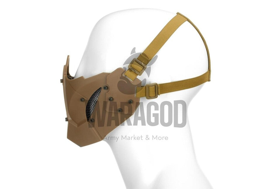Pirate Arms Warrior Half Mask, Coyote