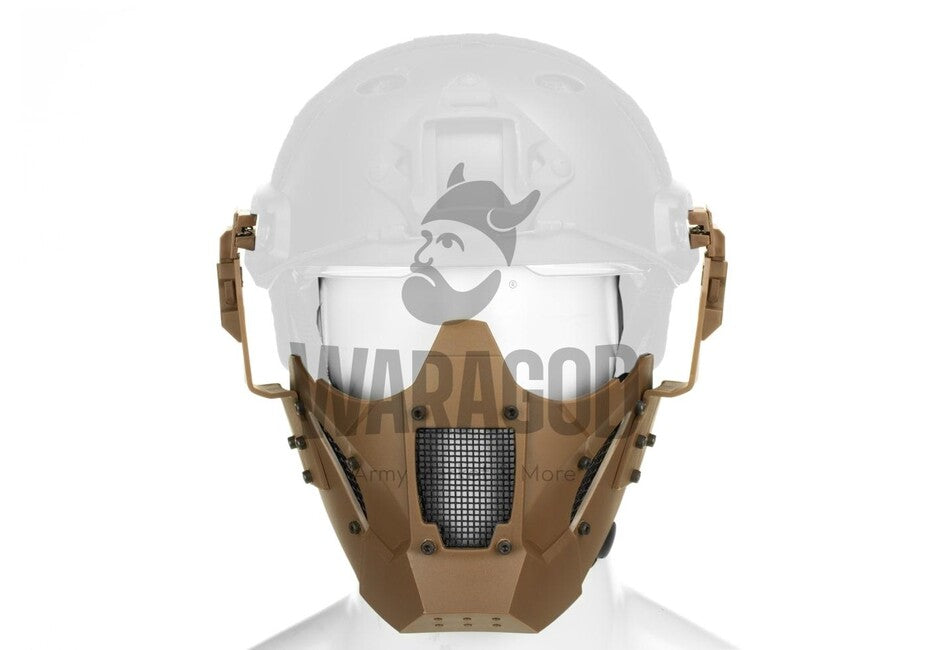 Pirate Arms Warrior Half Mask, Coyote