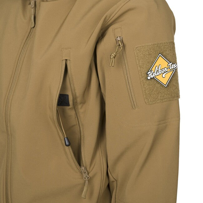 Helikon-Tex GUNFIGHTER Jacket, Shark Skin, Mud Brown