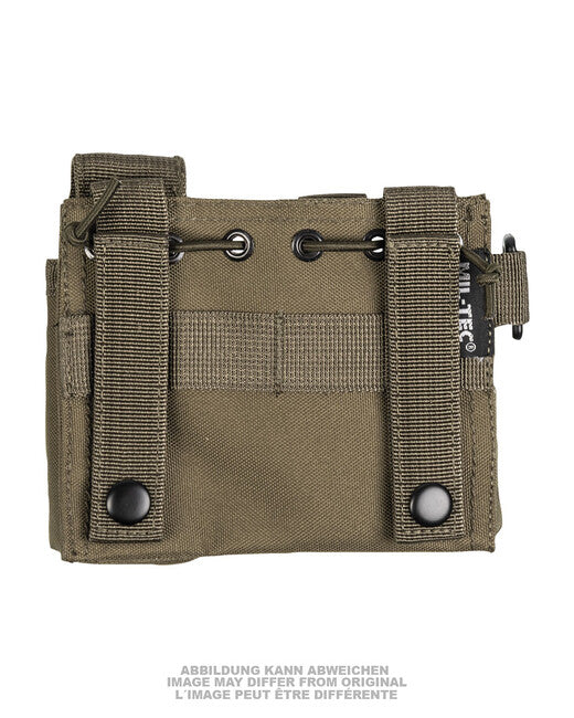 Mil-Tec Admin Molle Pouch, Olive