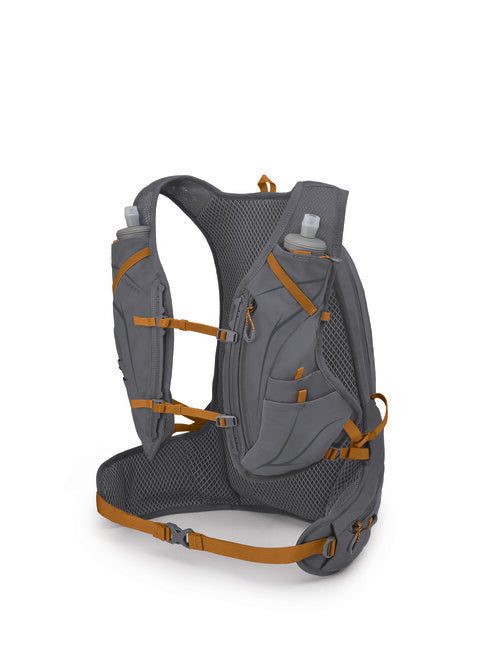 OSPREY Duro 15 Running Backpack, Phantom Grey/Toffee Orange