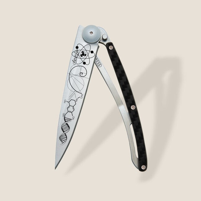 Deejo Tattoo Fiber Science Folding Knife