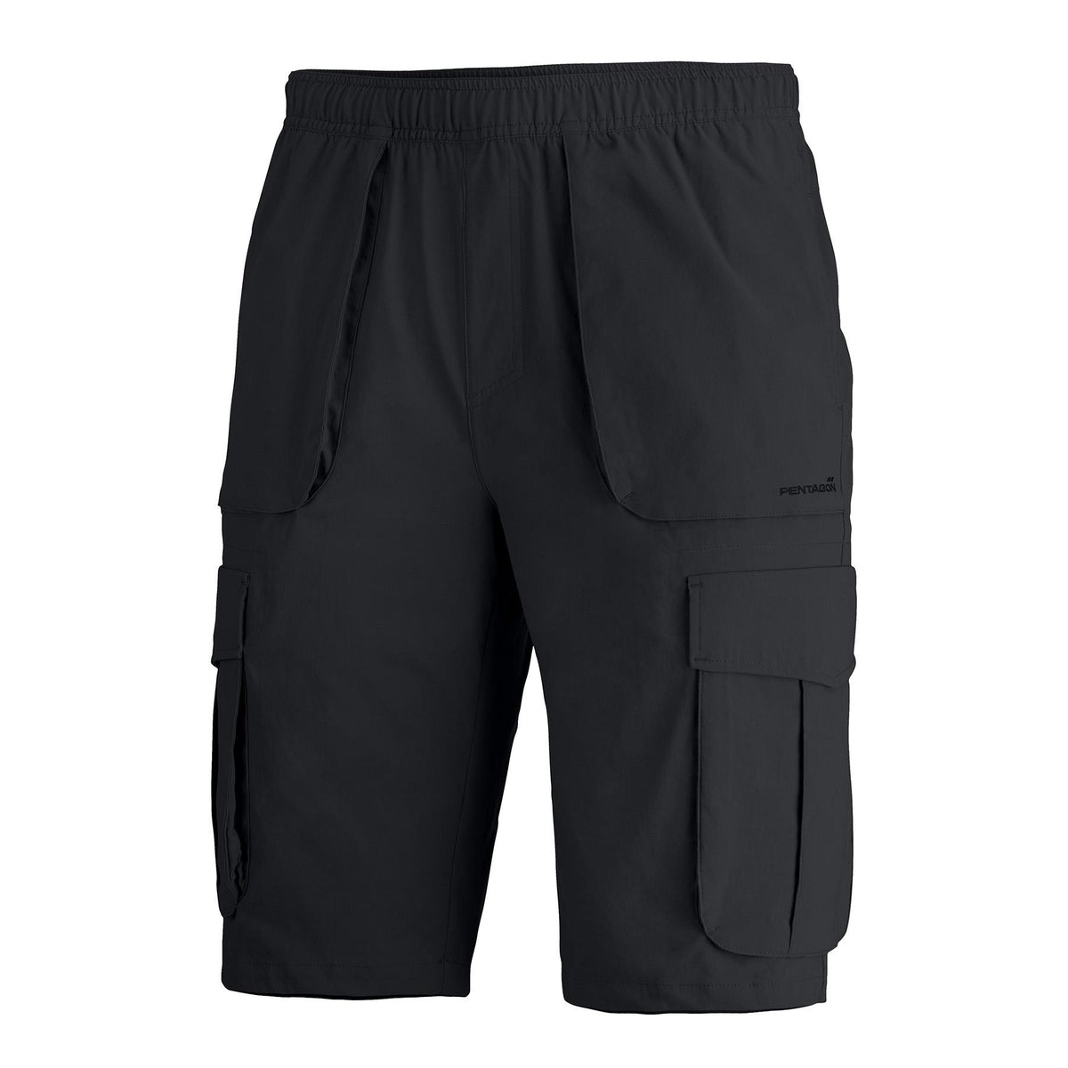 Pentagon Arden functional shorts, black