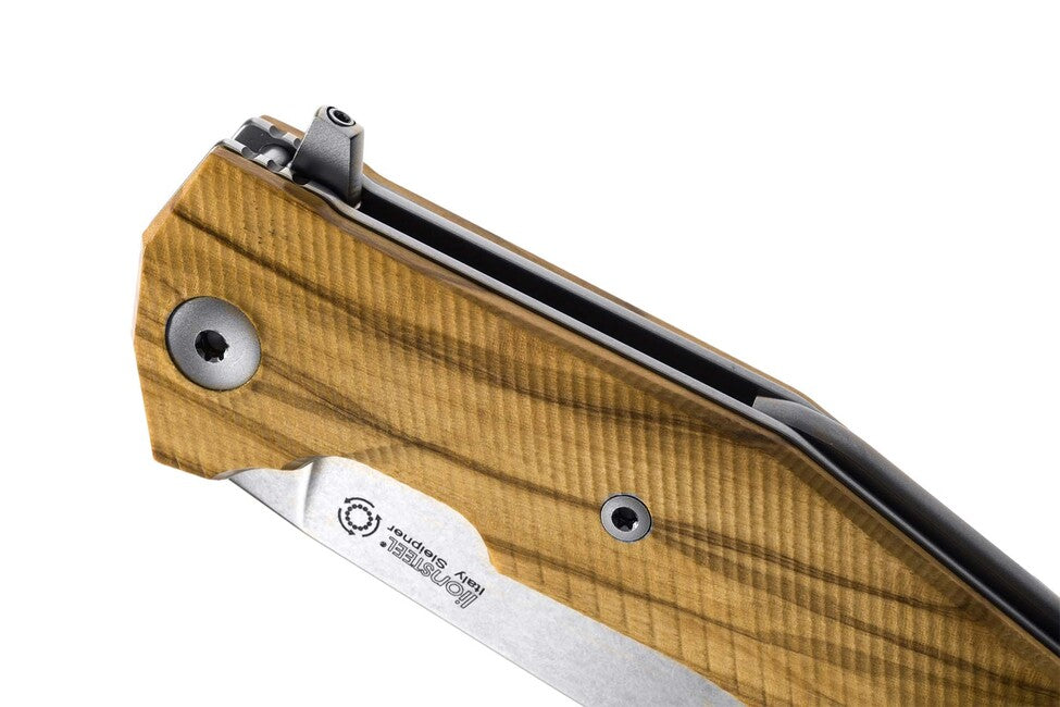 Lionsteel KUR UL Folding Knife, Sleipner Blade