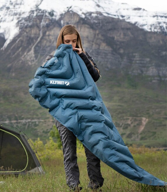 Klymit Static V Luxe SL Sleeping Pad, Blue