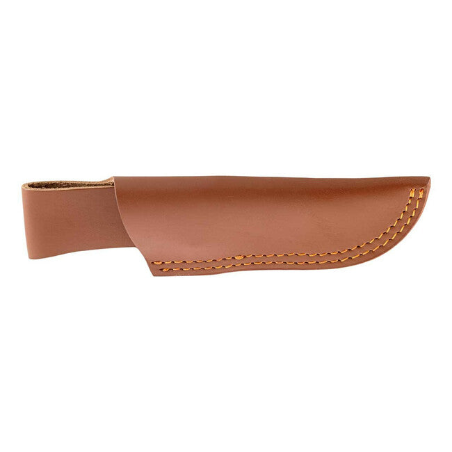 Herbertz Outdoor Knife 10cm, Wood, Micarta, Leather Sheath
