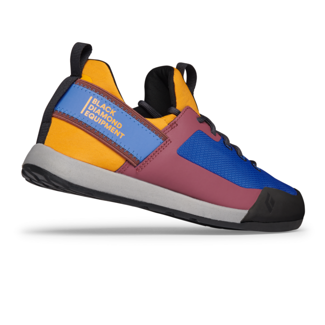 Black Diamond Women's Session 2 Sneakers, Marigold-Clean Blue