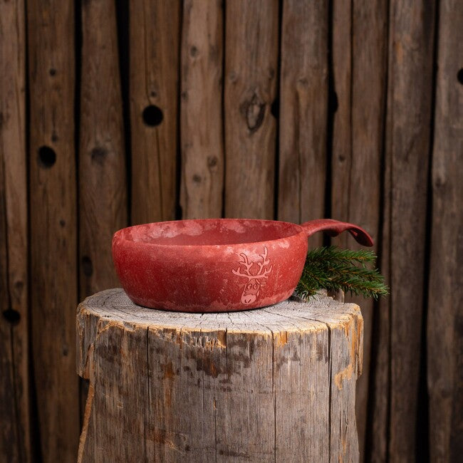 KUPILKA 55 Reindeer Bowl, Red