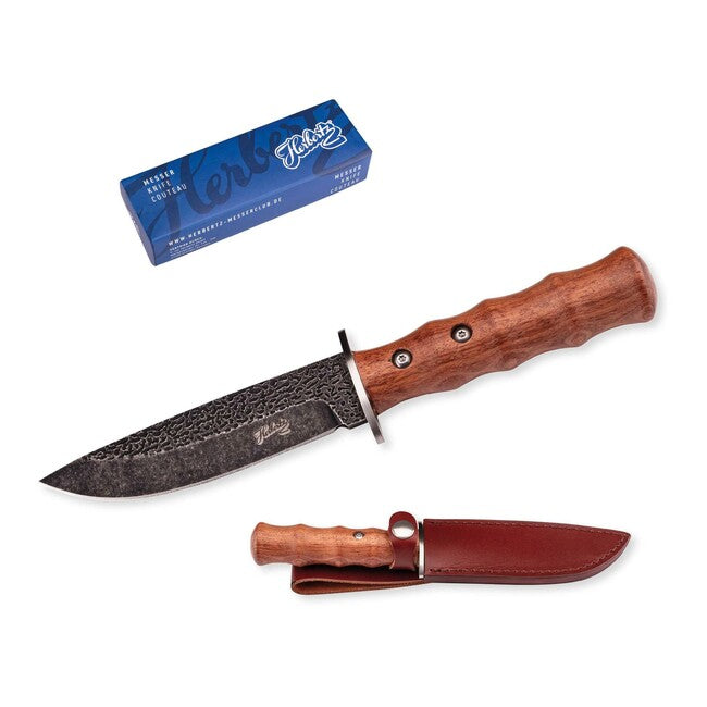 Herbertz Knife Belt, 12.5cm, Cocobolo Wood