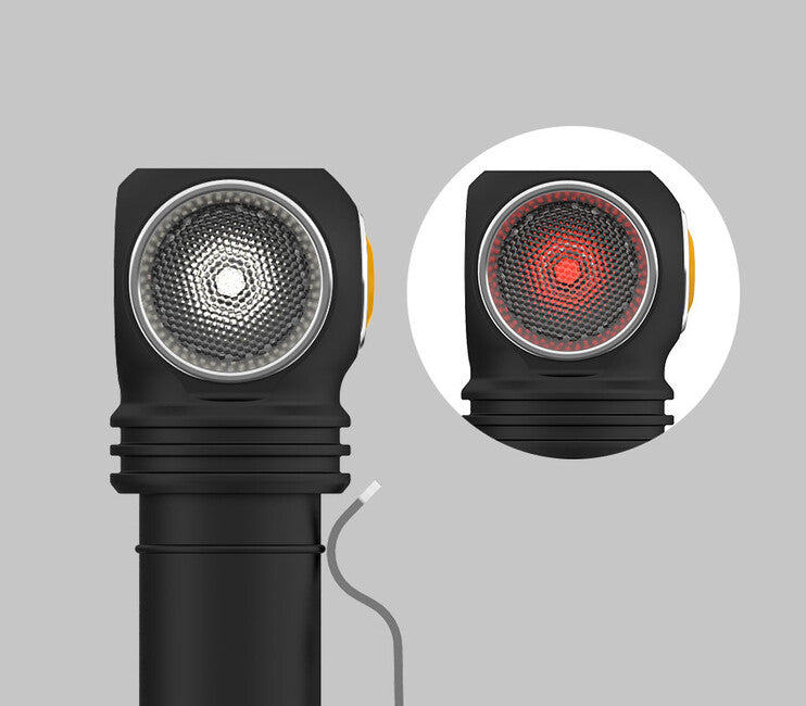 ArmyTek Wizard C2 WR Magnet White & Red LED Headlamp, Magnetic Mount, Battery Powered, 1100 lm, 3 h, 65 g