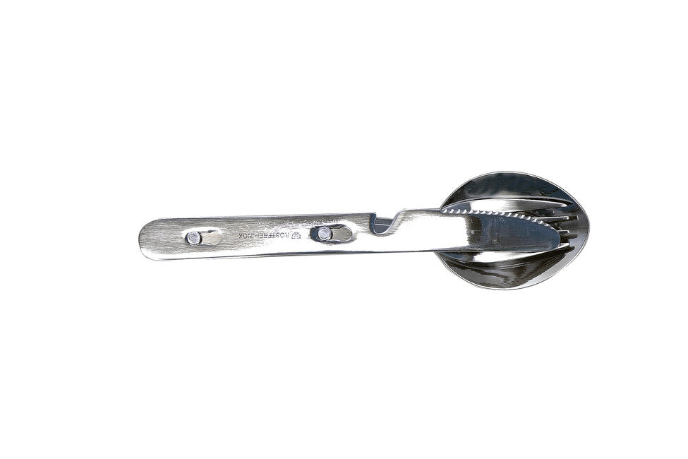 BasicNature Biwak Hiking Cutlery 3 Segments