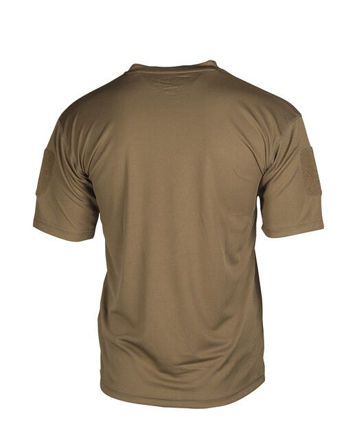 Mil-Tec Tactical QUICK DRY Short Sleeve T-Shirt, Coyote