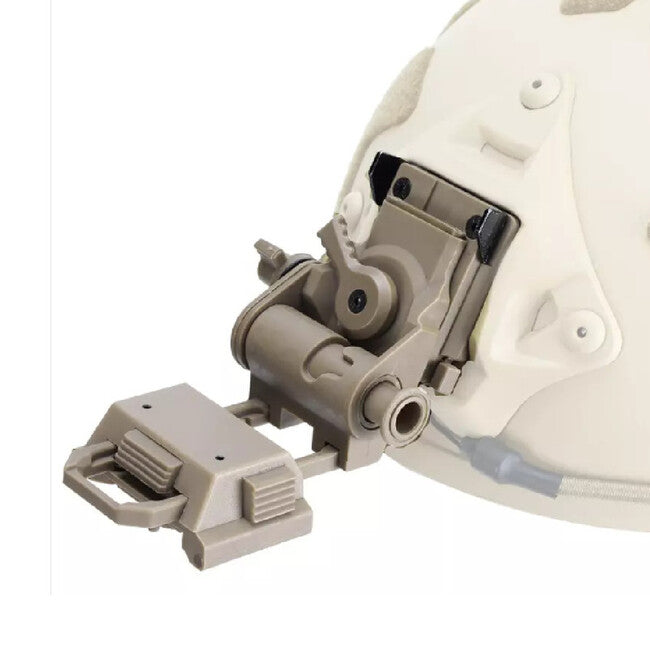 Leguon Adapton Adjustable Night Vision Mount for Helmets, Coyote