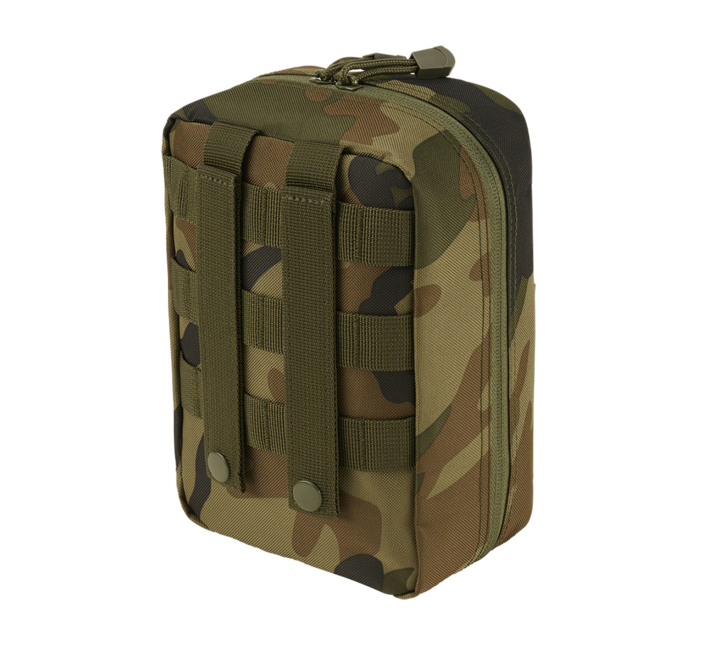 Brandit Molle First Aid L Pouch, Woodland