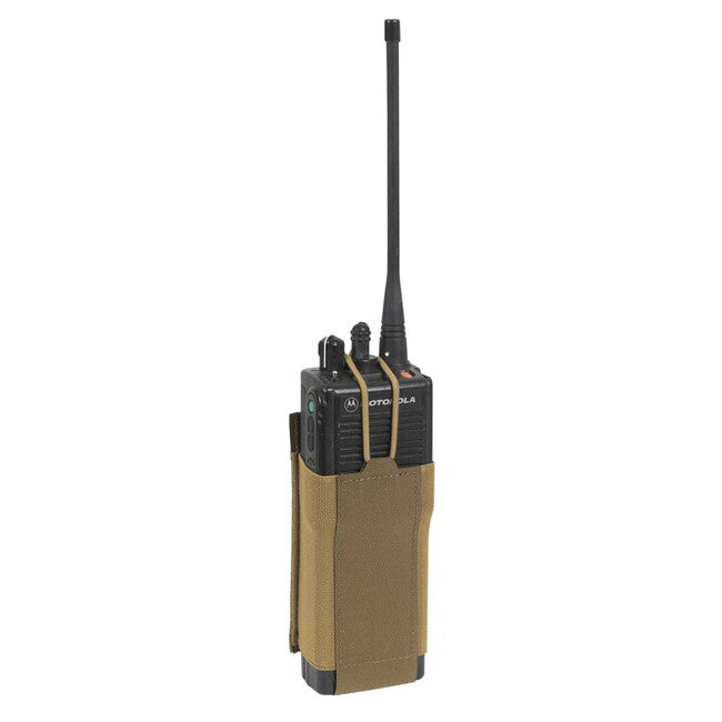 Direct Action Low Profile Radio Pouch, Cordura, Coyote Brown