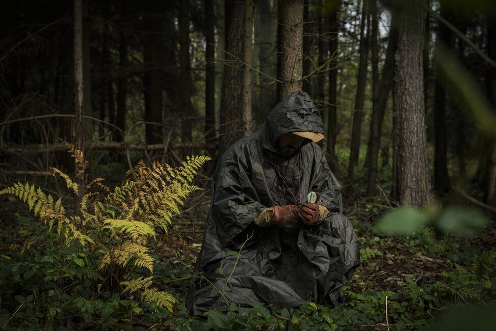 Helikon-Tex Poncho U.S. Model, Taiga Green
