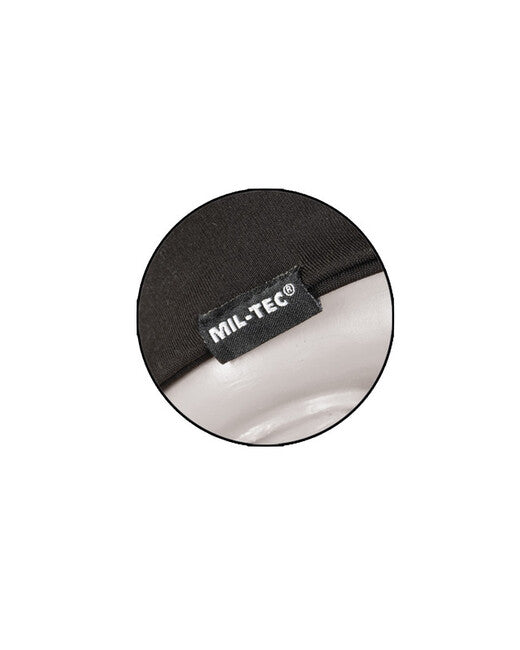 Mil-Tec Elasticated Fleece Beanie, Black