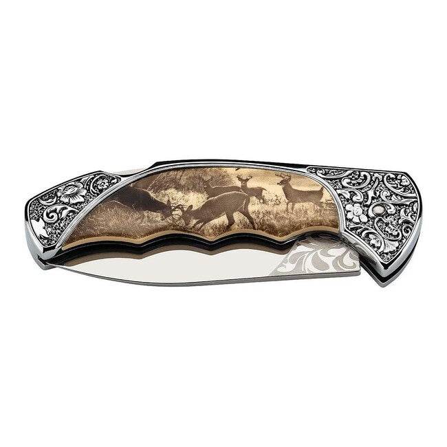 Herbertz Folding Knife 8.2cm, Plastic, Stag
