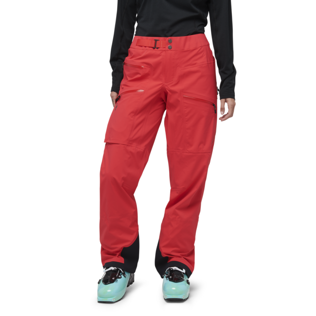 Black Diamond Dámske nohavice Recon Lt Stretch, coral red