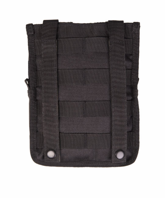 Mil-Tec Laser Cut Molle Large Multifunctional Pouch, Black