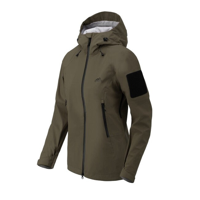 Helikon-Tex Women's SQUALL Hardshell Jacket TorrentStretch, Taiga Green