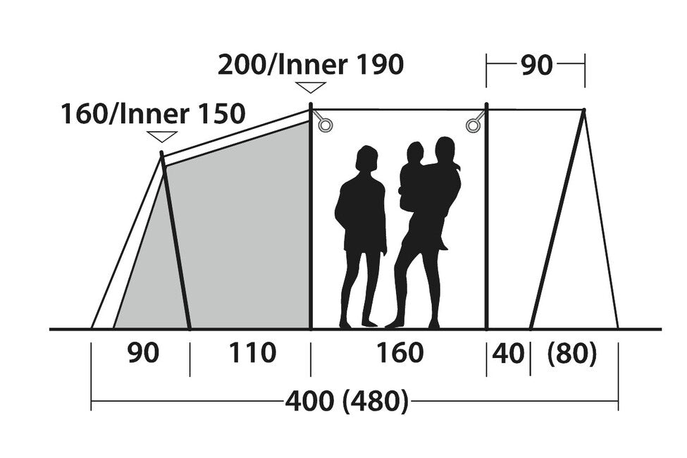 Outwell Ashwood 3 Tent