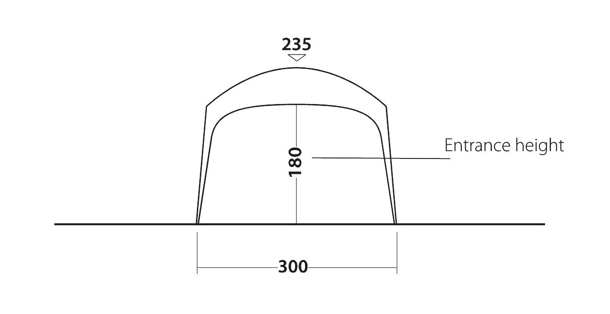 Outwell Summer Lounge M Shelter