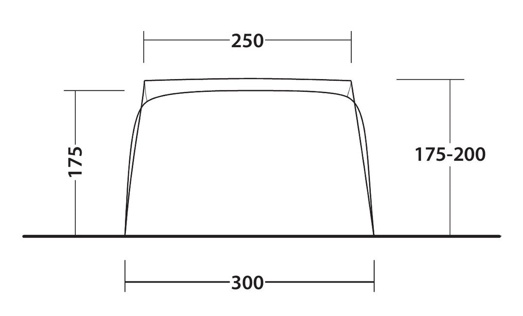 Outwell Car Canopy Connector for Air Shelter