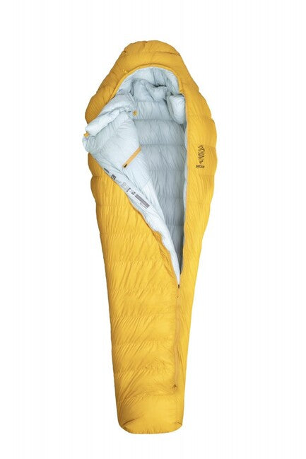 Patizon Year-Round Sleeping Bag G800 S Left, Gold/Silver